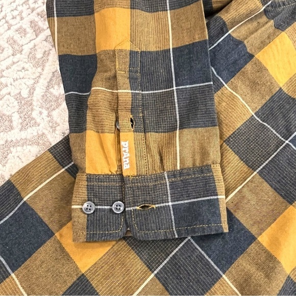 Prana Men’s Los Feliz Slim Fit Flannel Shirt - Picture 8 of 14